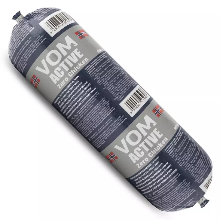 VOM Active Zero Chicken 500 g - Raakaruoka Ateriat - 12416 - 1