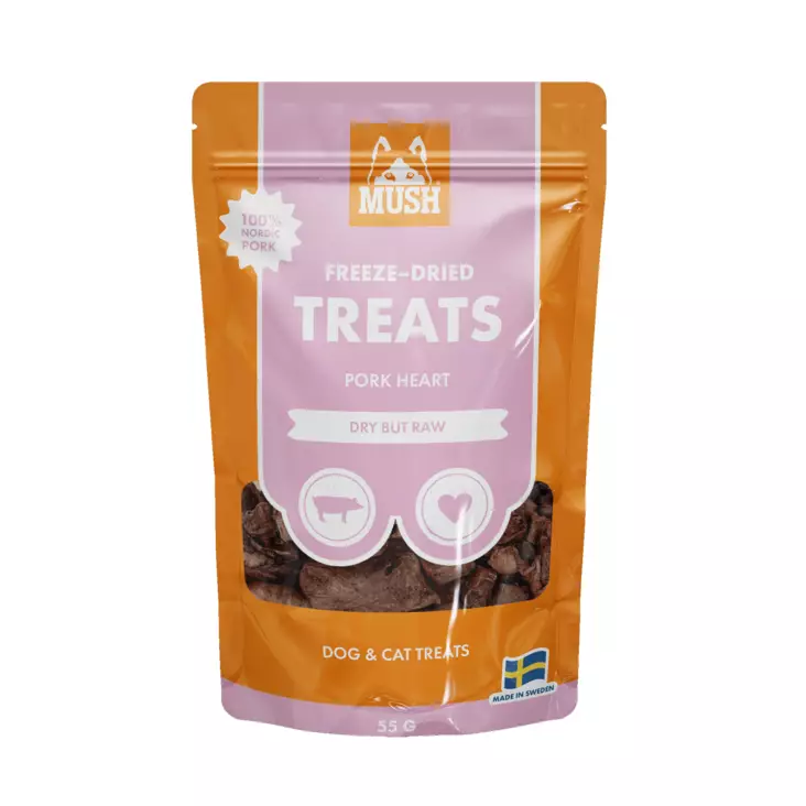 Mush Freeze-Dried Treats Possun Sydän - Koiran makupalat ja treeninamit - 13246 - 1