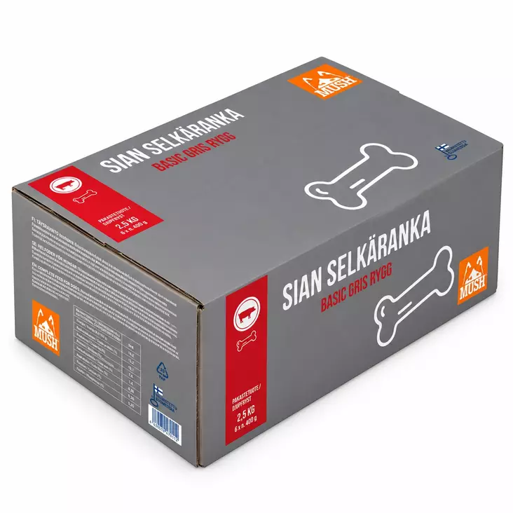 MUSH Sian Selkäranka - Possu - 12367 - 1