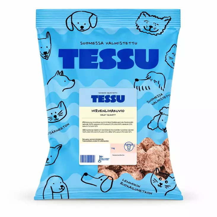 Tessu Hirvenlihakuvio - Riista - 12048 - 1