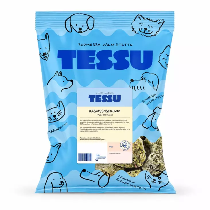 Tessu Kasvissosekuvio - Kasvikset - 12059 - 1